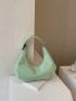 Minimalist Hobo Bag Fashion Green