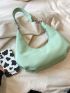 Minimalist Hobo Bag Fashion Green