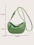 Minimalist Hobo Bag Mini Green