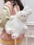 Small Novelty Bag Cartoon Fluffy Rabbit Design