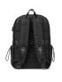 Minimalist Laptop Backpack Drawstring Design Black