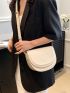 Minimalist Saddle Bag Pu Fashion