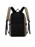 Large Laptop Backpack Letter Graphic Minimalist Camping Bag