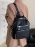 Medium Classic Backpack Minimalist PU