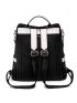 Colorblock Classic Backpack Medium For School