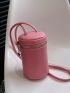 Minimalist Bucket Bag Mini Pink