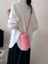 Minimalist Bucket Bag Mini Pink