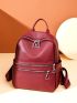 Minimalist Classic Backpack Medium For School