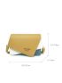 Colorblock Square Bag Small Flap