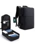 Medium Laptop Backpack With USB Charging Port Release Buckle Decor Multi-Function Camping Bag