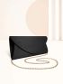 Minimalist Flap Square Bag Chain