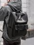 Minimalist Laptop Backpack Medium Black For Business