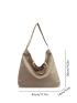 Oversized Shopper Bag Magnet Double Handle Casual