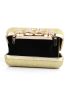 Mini Box Bag Rhinestone Decor Chain Glitter Glamorous For Party