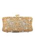 Mini Box Bag Rhinestone Decor Chain Glamorous For Party