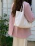 Minimalist Shoulder Tote Bag PU