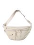 Oversized Fanny Pack Sporty Studded Decor Zipper