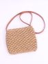 Small Flap Straw Bag Paper Vacation