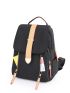 Color Block Flap Backpack