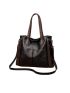 Minimalist Shoulder Tote Bag Medium Elegant