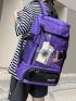 Colorblock Classic Backpack Medium Purple