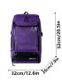 Colorblock Classic Backpack Medium Purple