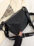 Minimalist Hobo Bag Black Medium