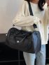 Minimalist Travel Bag Small Black