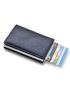 RFID Card Holder PU Navy Blue