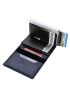 RFID Card Holder PU Navy Blue