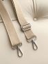 Contrast Binding Bag Strap Adjustable