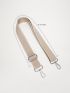 Contrast Binding Bag Strap Adjustable