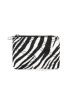 Zebra Striped Coin Purse Zipper