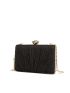 Glitter Box Bag Mini Black For Party