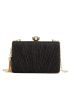 Glitter Box Bag Mini Black For Party