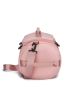 Pink Functional Backpack Letter Pattern Sporty