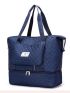 Minimalist Letter Patch Duffel Bag Double Handle For Sport & Travel