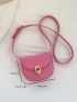 Mini Saddle Bag Neon Pink Funky Style