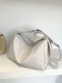 Minimalist Hobo Bag Medium Beige