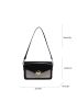 Small Square Bag Colorblock Flap Fashion Style