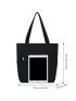 Medium Shopper Bag Double Handle Casual Style