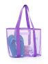 Mesh Beach Bag Large Capacity Foldable