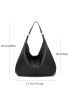 Oversized Hobo Bag Vintage PU