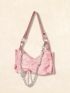 Kawaii Minimalist Chain Shoulder Bag