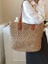 Large Straw Bag Paper For Vacation