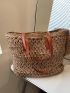 Large Straw Bag Paper For Vacation