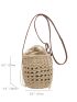 Mini Straw Bag Paper Drawstring Design