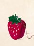 Kawaii Mini Strawberry Design Chain Novelty Bag