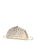 Mini Box Bag Gold Embossed Chain Strap For Party