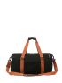 Letter Detail Travel Bag Double Handle